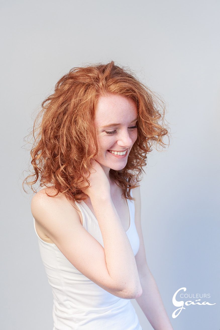 Coloration rousse couleurs Gaïa