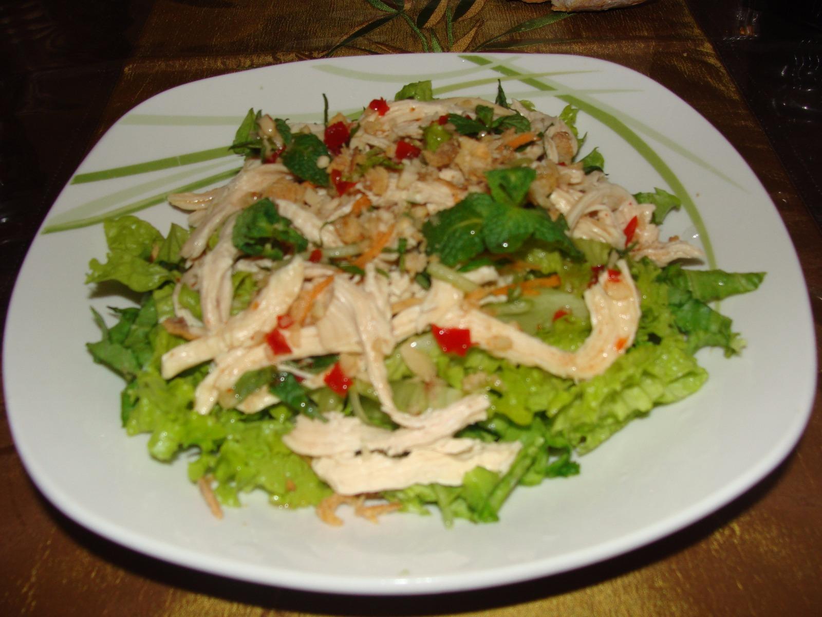 Salade au poulet