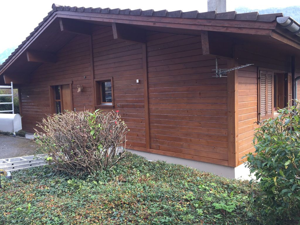 Malerei innen und aussen - Maler Ruef - Oberried am Brienzersee