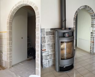 Steinimitation - Maler Ruef - Oberried am Brienzersee