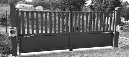 Un portail motorisé