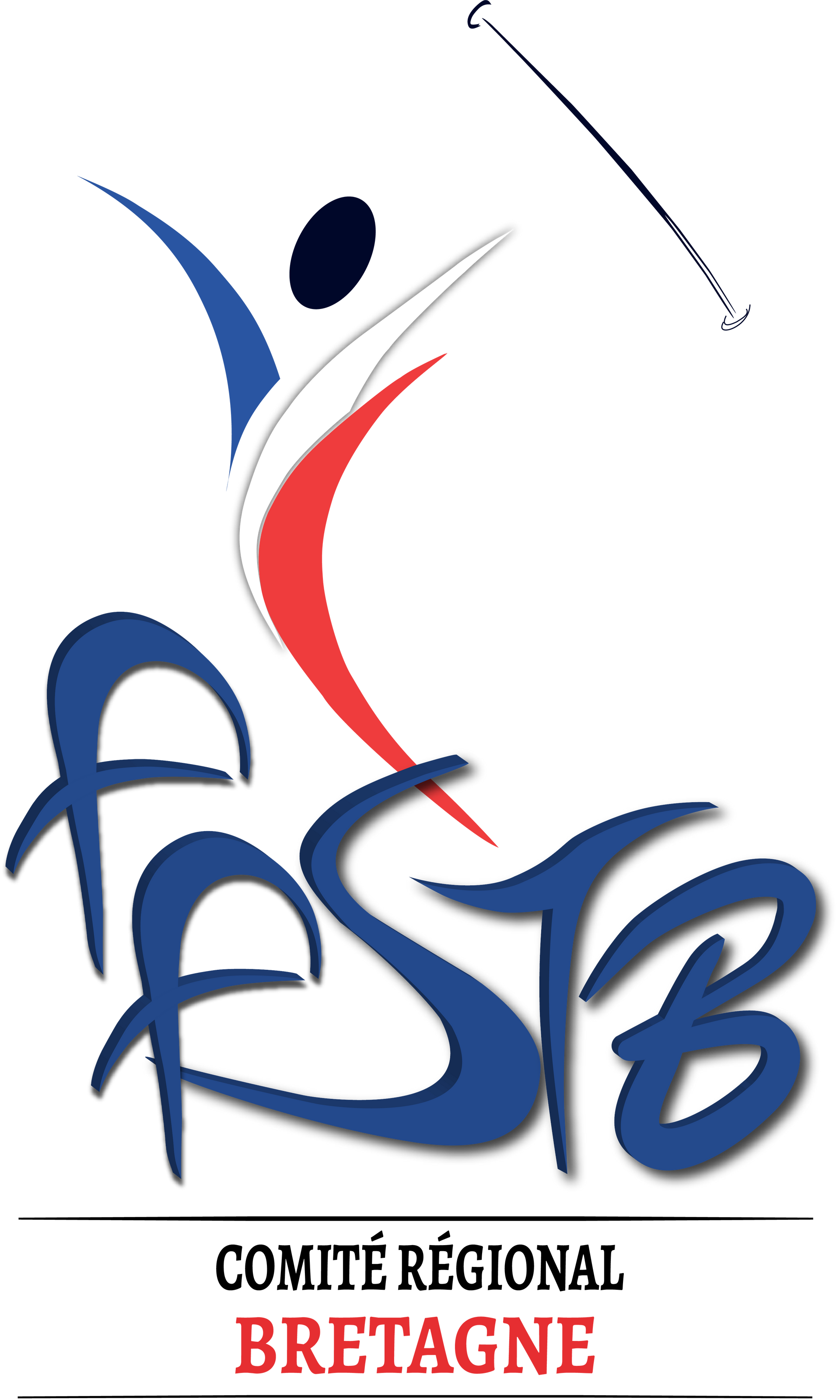 Logo du Comité Régional de Bretagne de Twirling Bâton