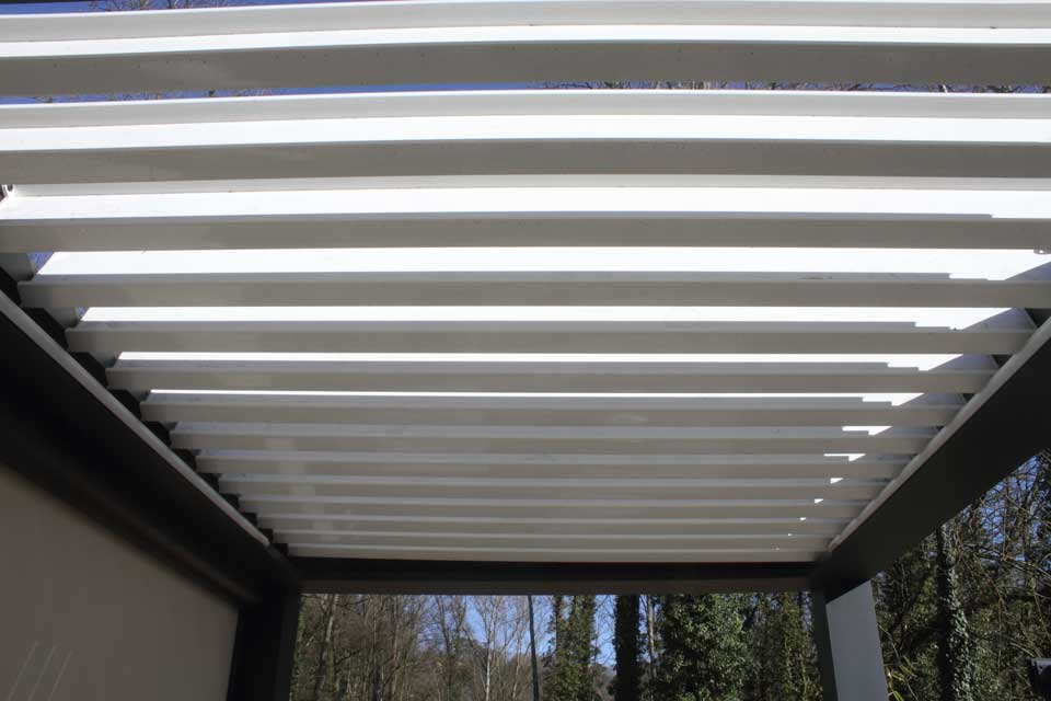 Pergola ventilée
