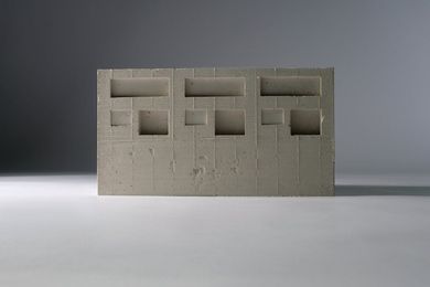 Architekturmodell, Gips, Colazzo Architekten AG Objektfotografie-GKR