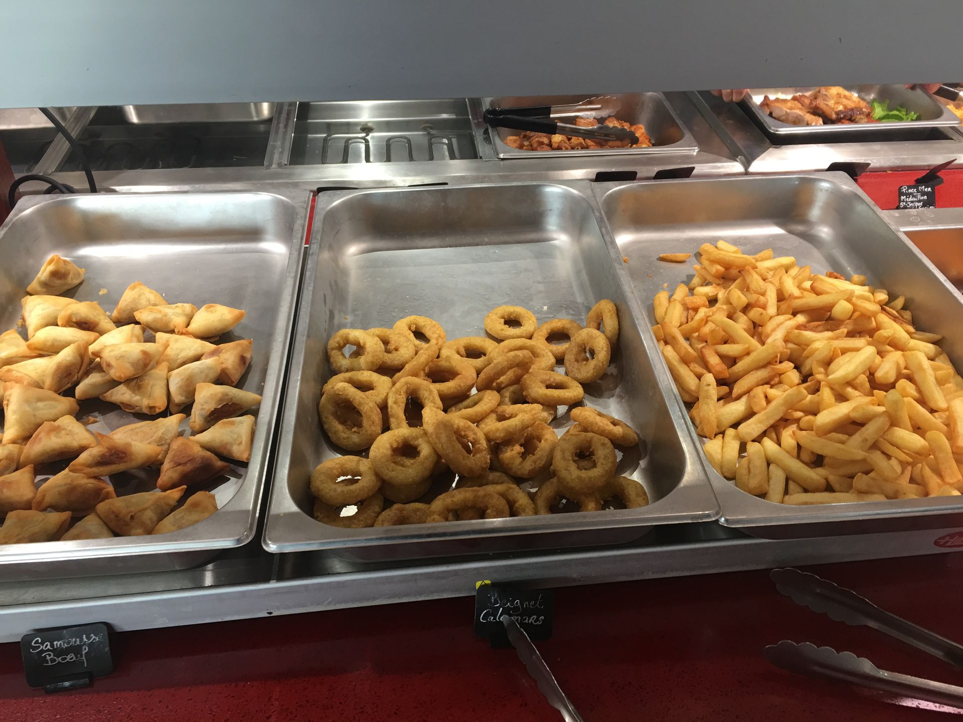 Buffet de fritures