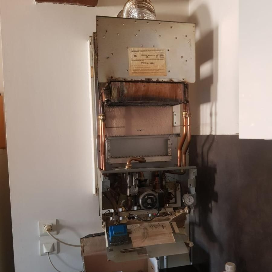 Une chaudière à gaz
