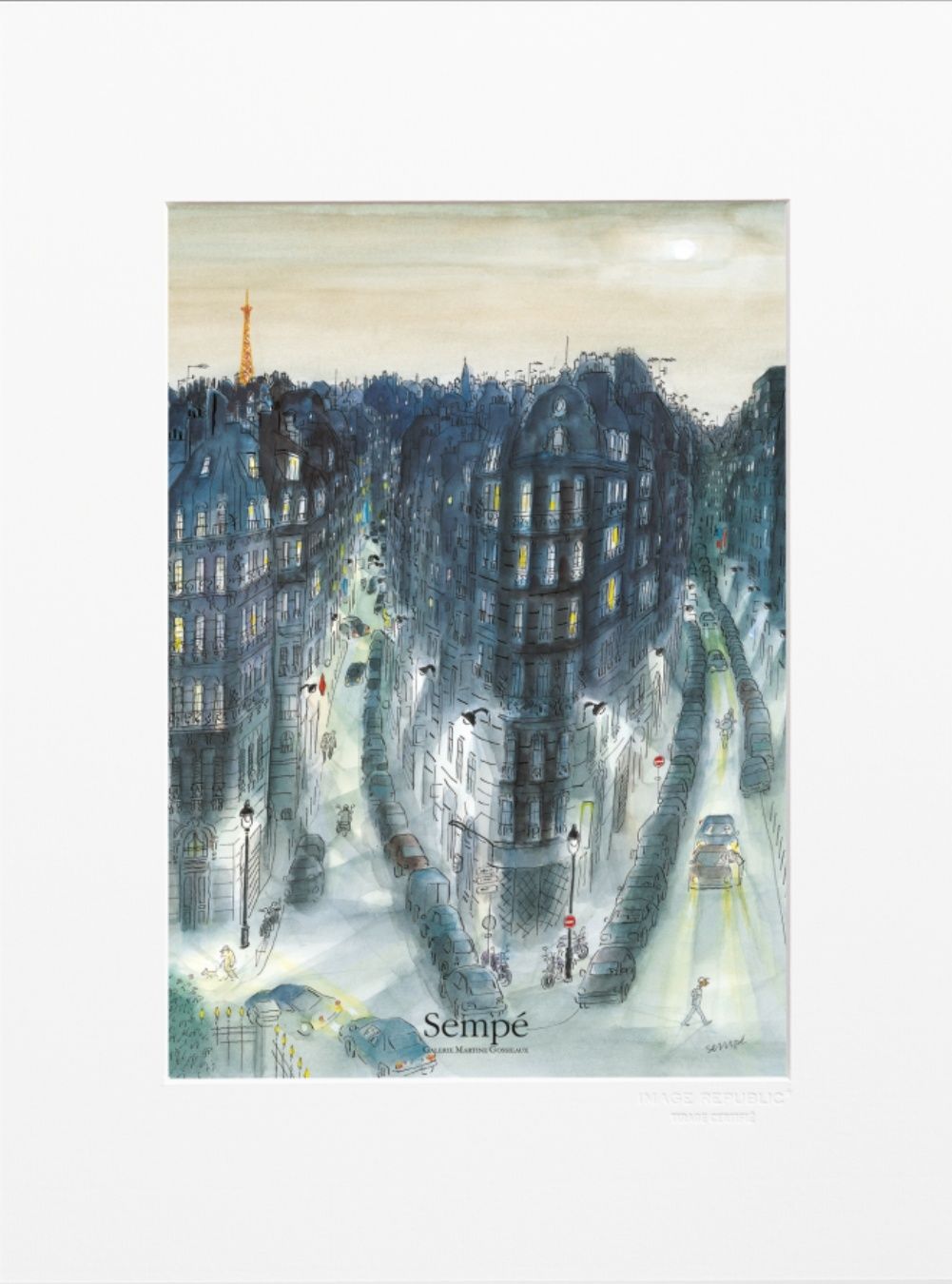 Dessin d'une ville avec ces immeubles