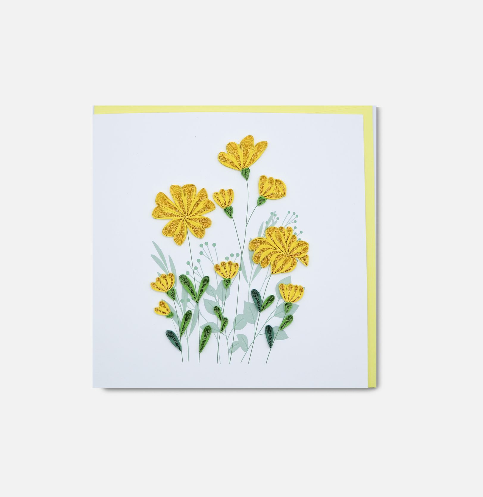 Dessin de fleurs jaunes