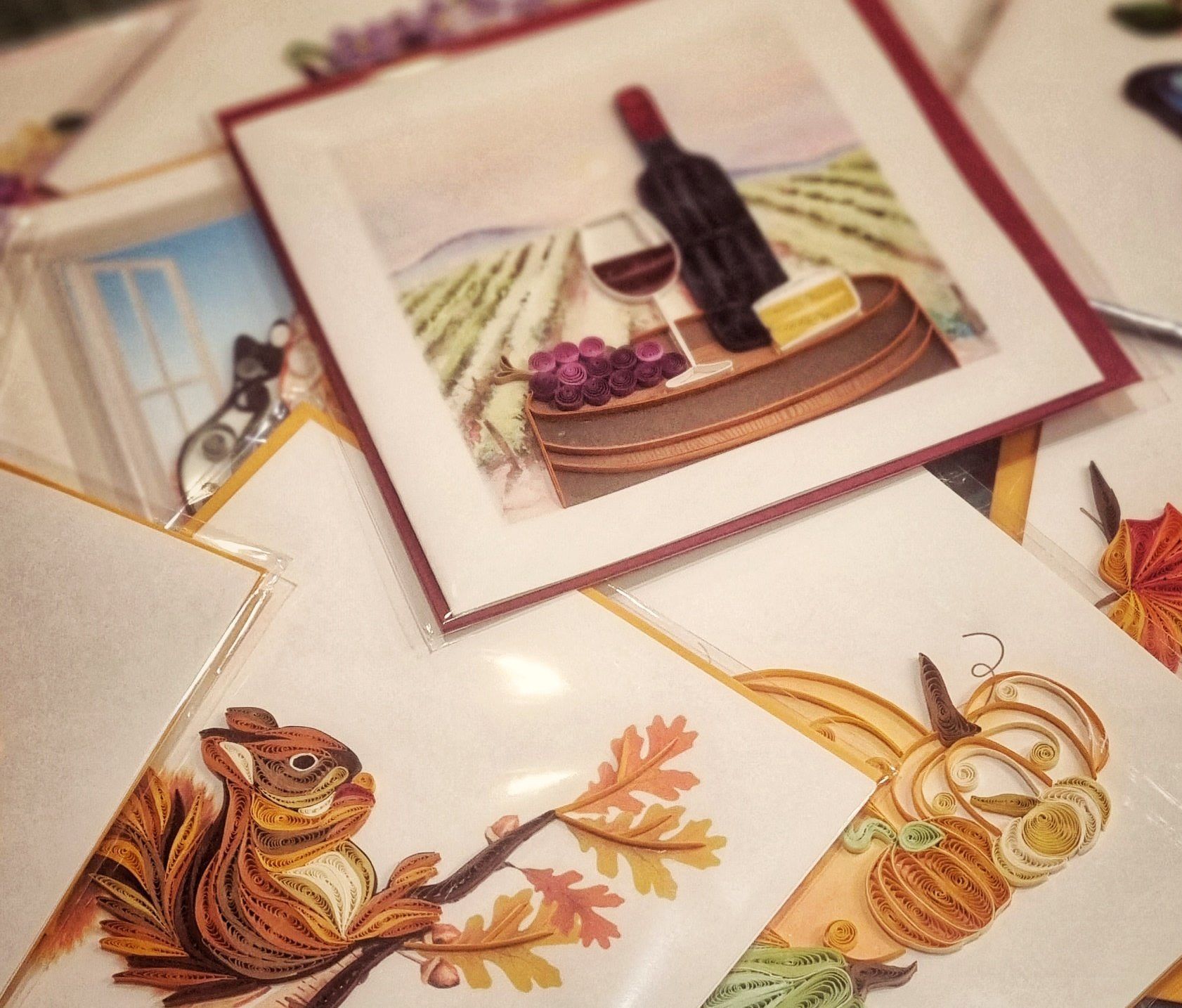 Ensemble de cartes d'anniversaire