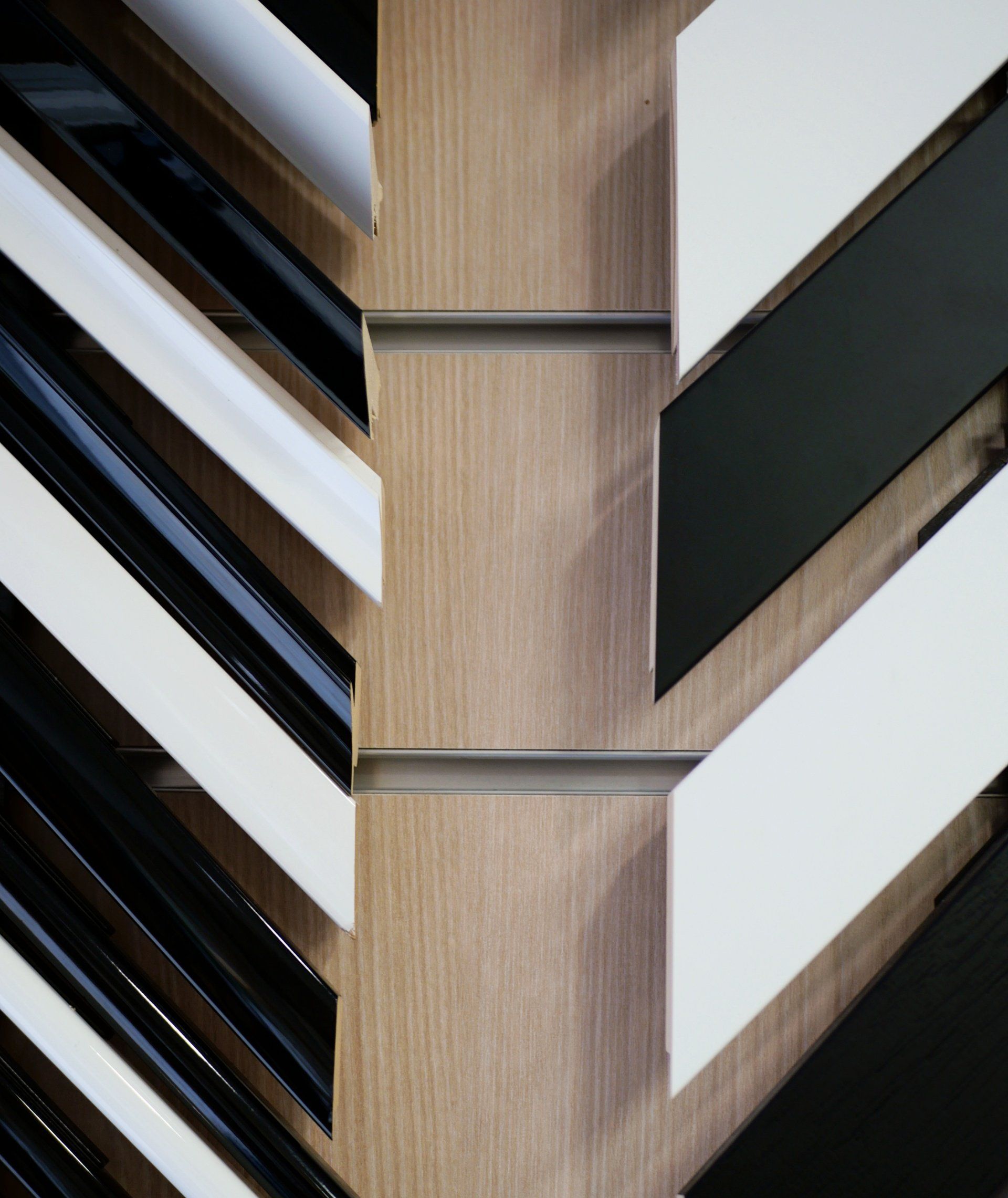 Baguettes  noires et blanches