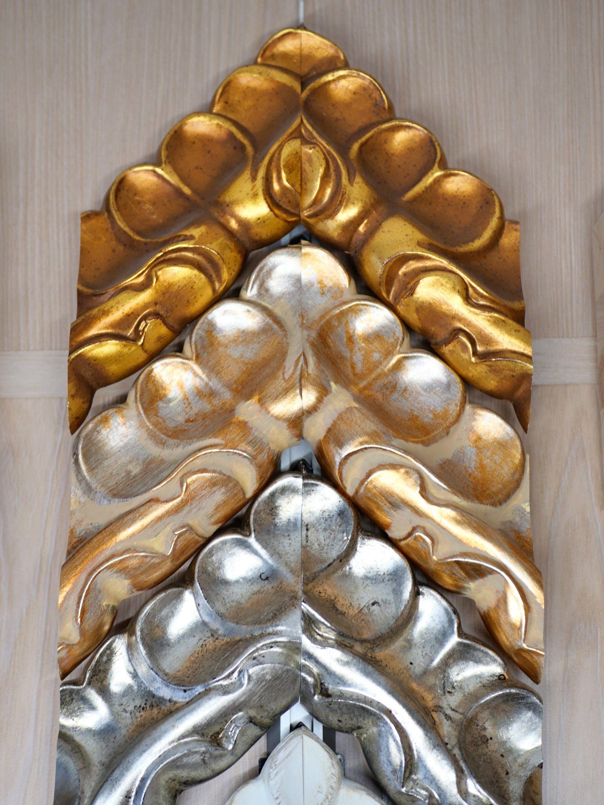 Baguette d'encradement métallisé et ronde