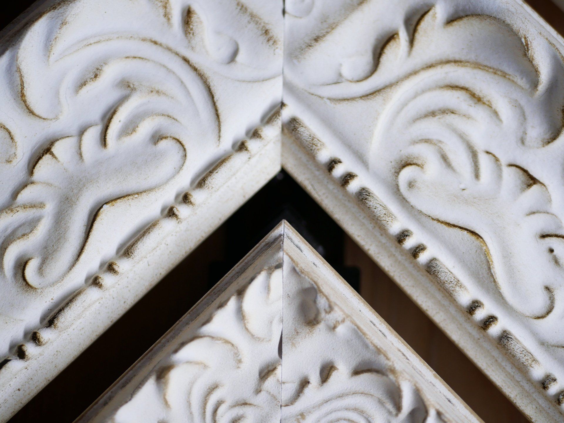 Baguettes  moulées blanches