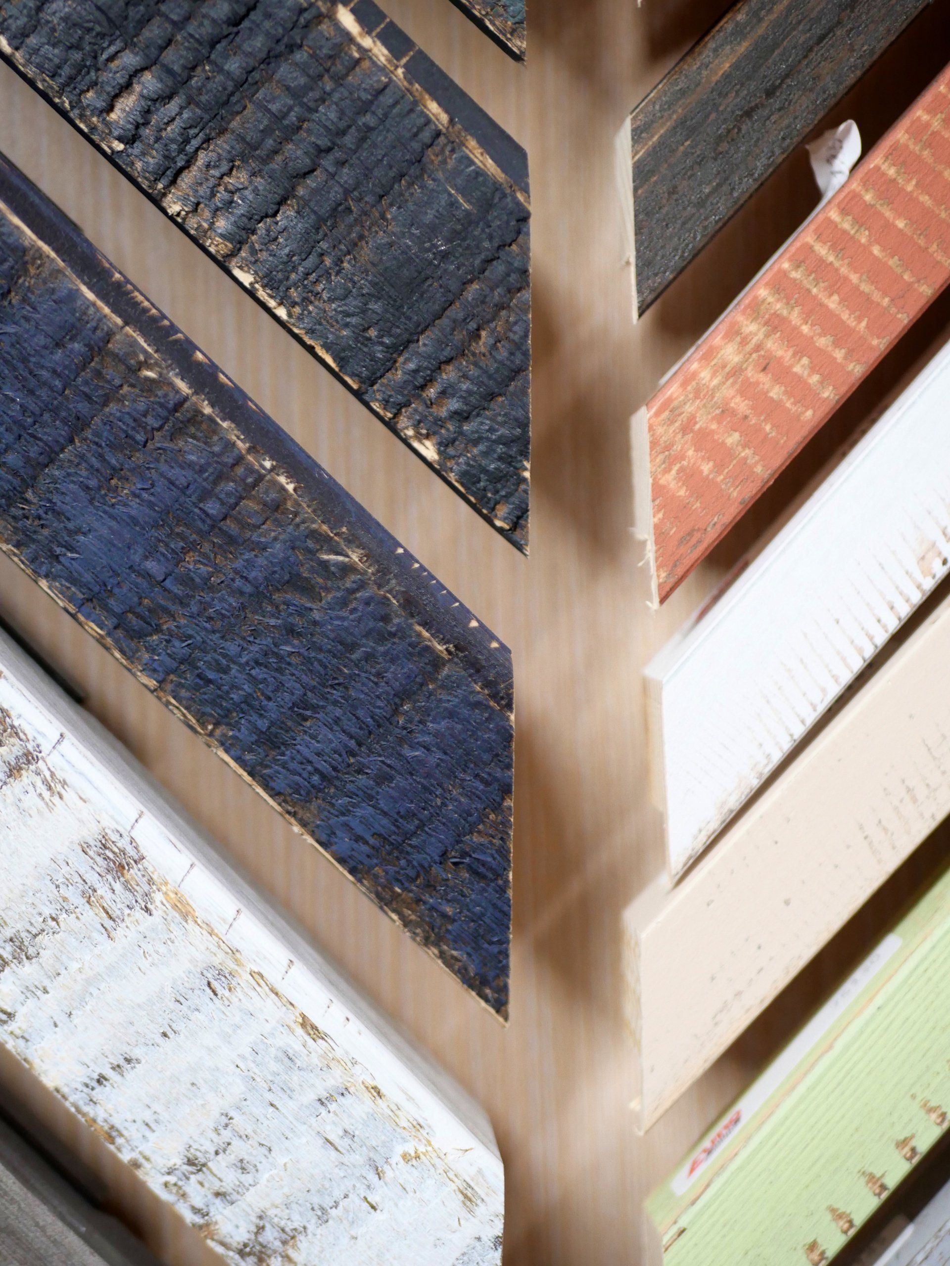 Baguettes avec matières