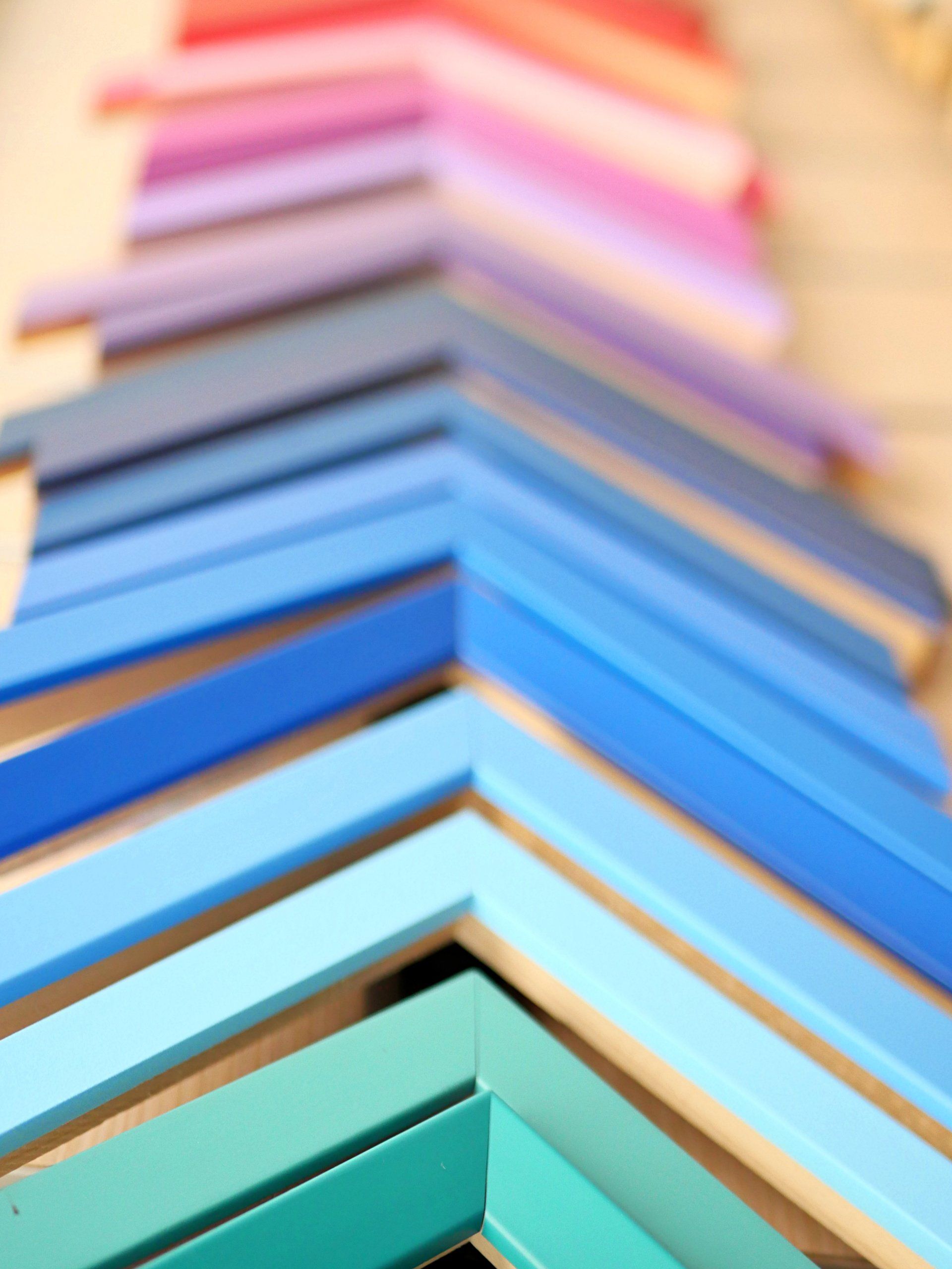 Baguettes  colorées