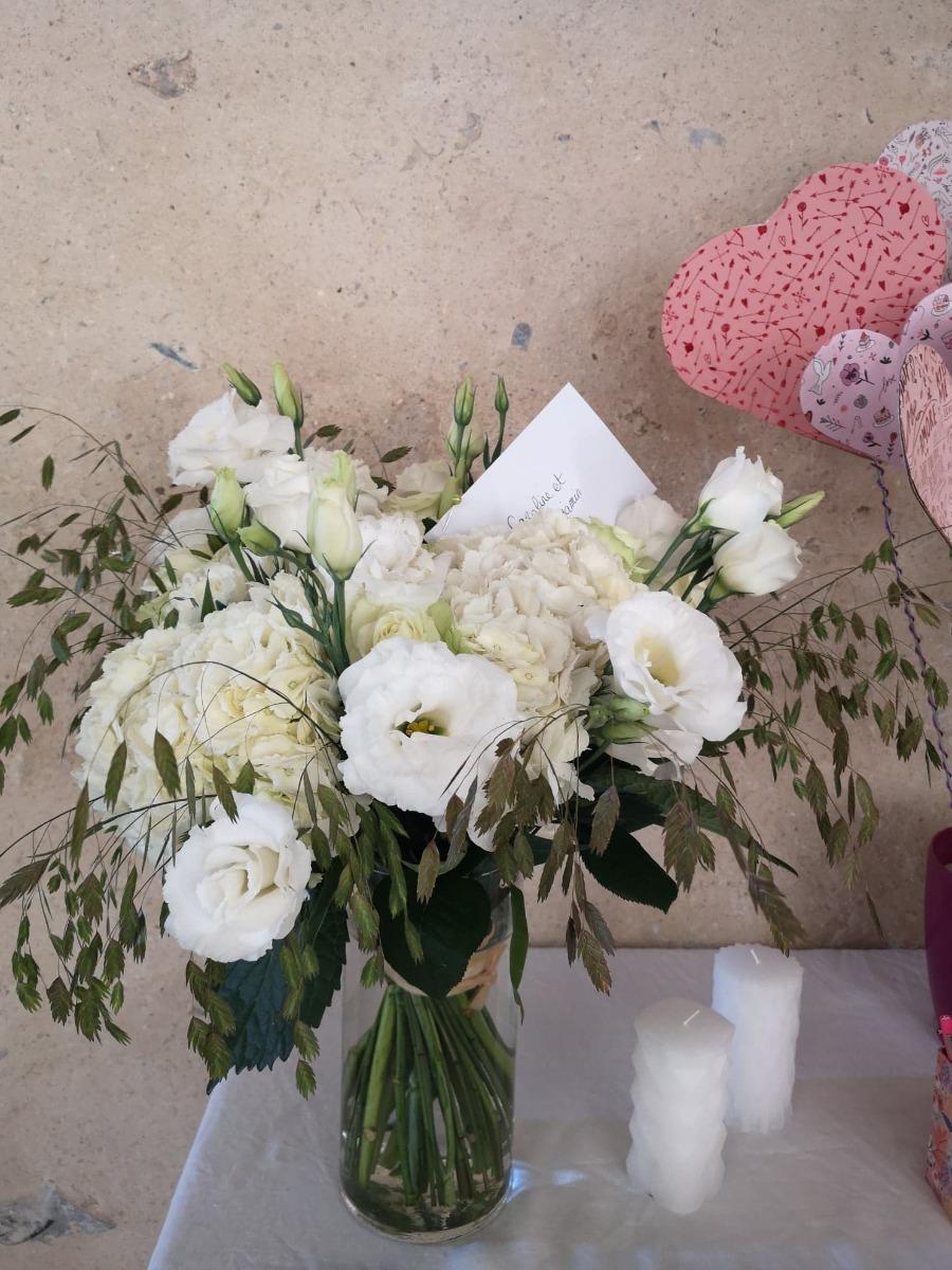 bouquet blanc