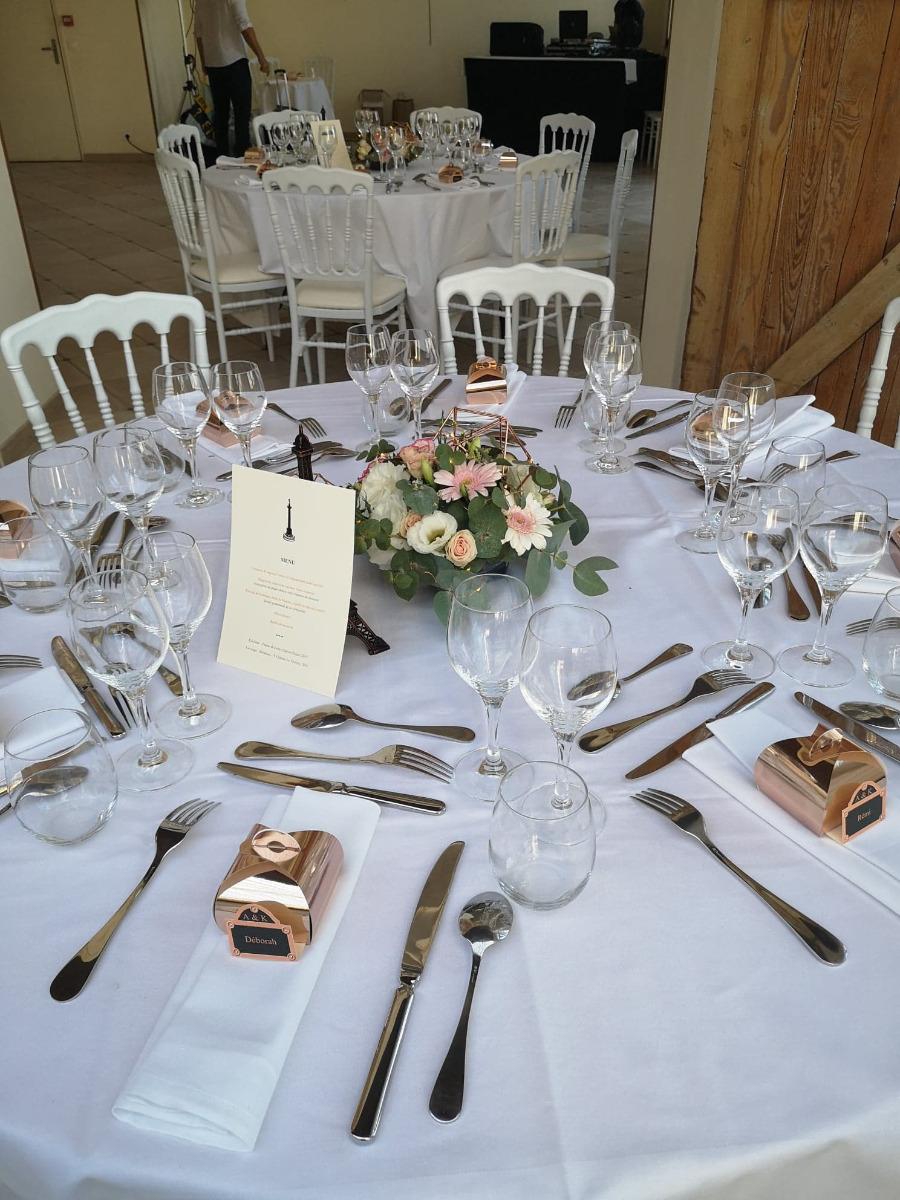 centre de table rond