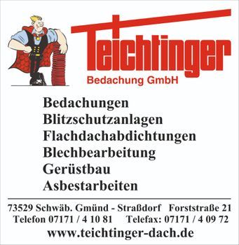 Flyer von Teichtinger Bedachung GmbH