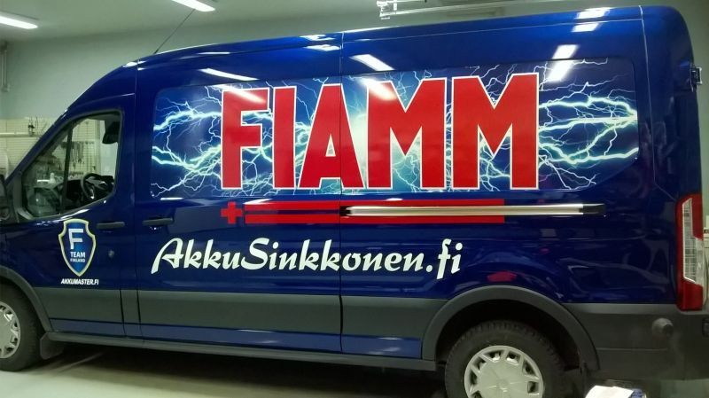 Fiamm autoteippaus