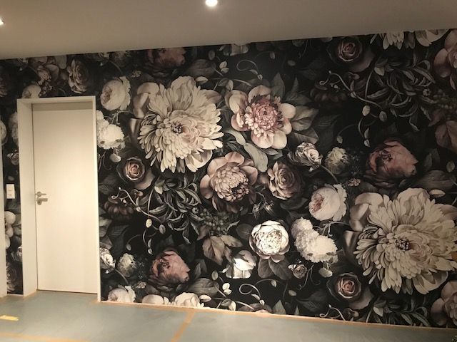 Blumentapete - Maler Schaad GmbH - Maler und Tapezierer