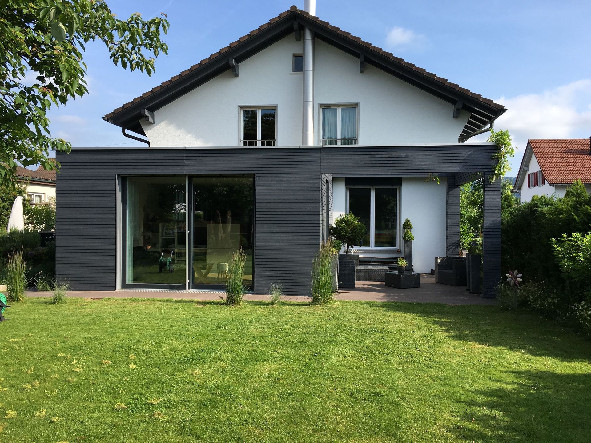 Fassaden gelb - Malergeschäft Bugmann - Niederlenz