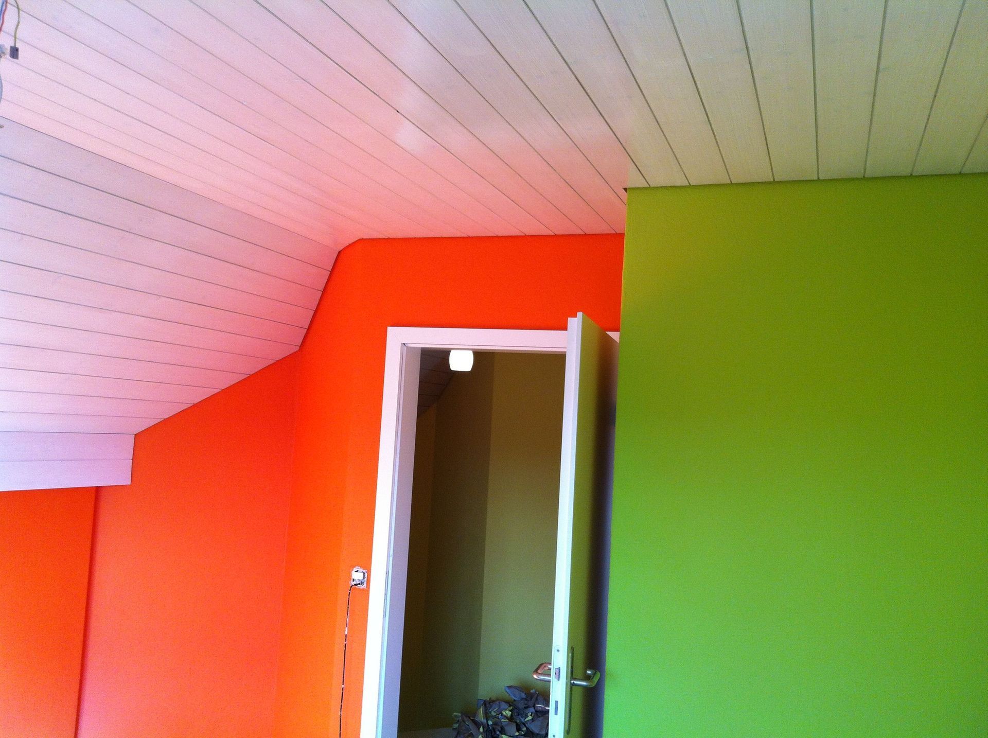 Innenansicht Wand - Malergeschäft Bugmann - Niederlenz