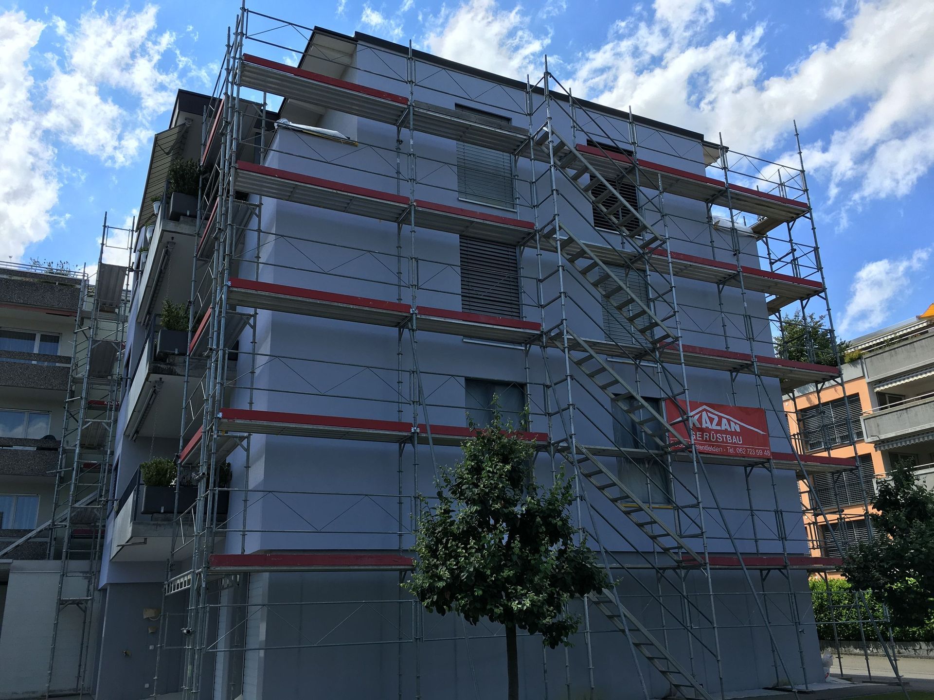 Fassaden mit Wintergarten - Malergeschäft Bugmann - Niederlenz