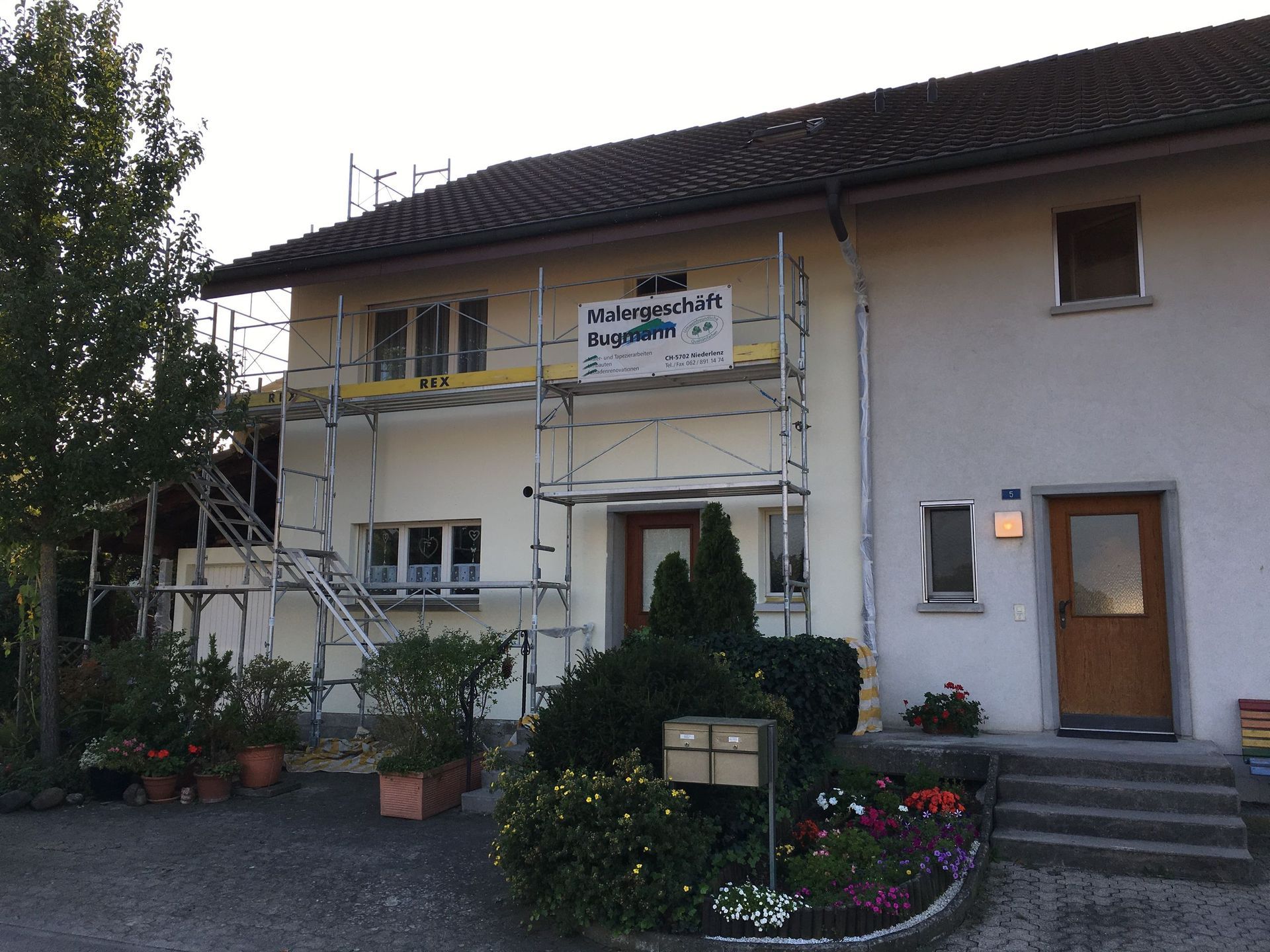 Fassadenarbeiten 7 - Malergeschäft Bugmann - Niederlenz