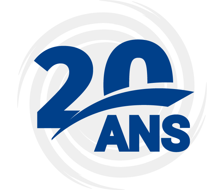 Logo représentant 20 ans d'expérience