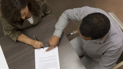 Signature de vente