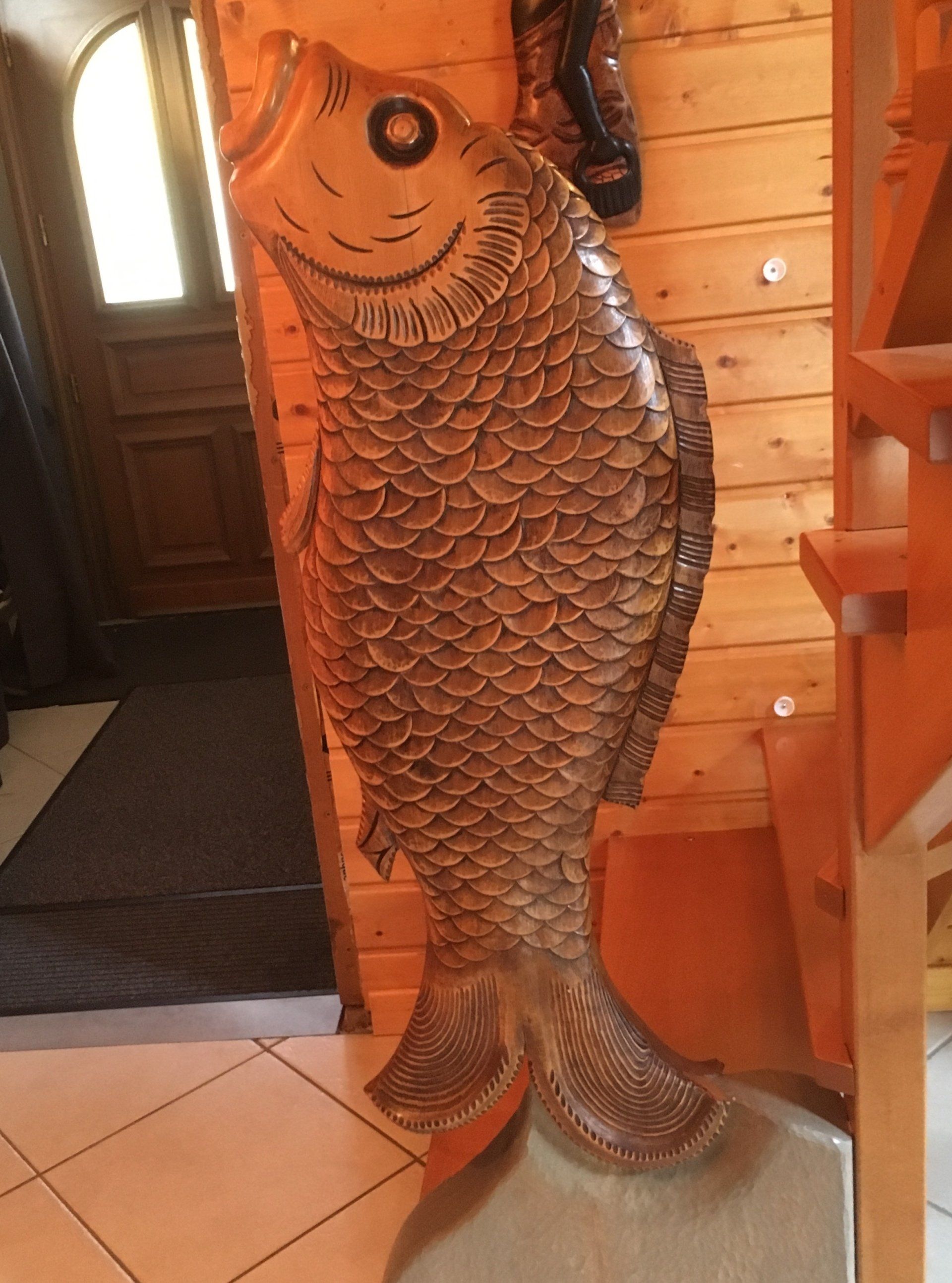 Carpe poteau entrée