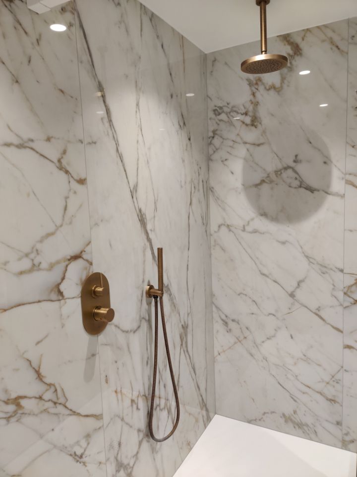 Badkamer marmer