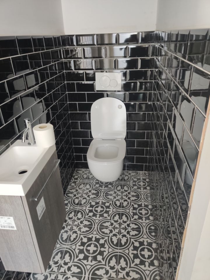 Donker toilet