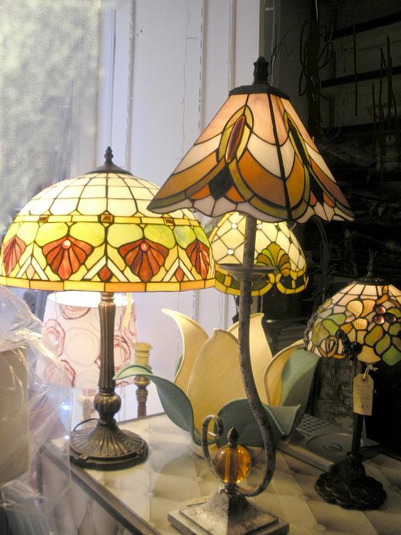 Lampes style Tiffany