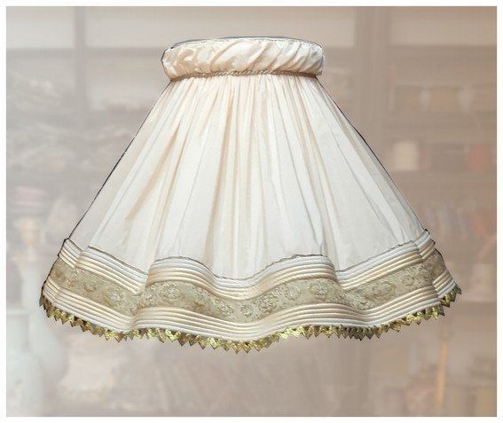 Abat-jour ondulé parisien diamètre 80 cm