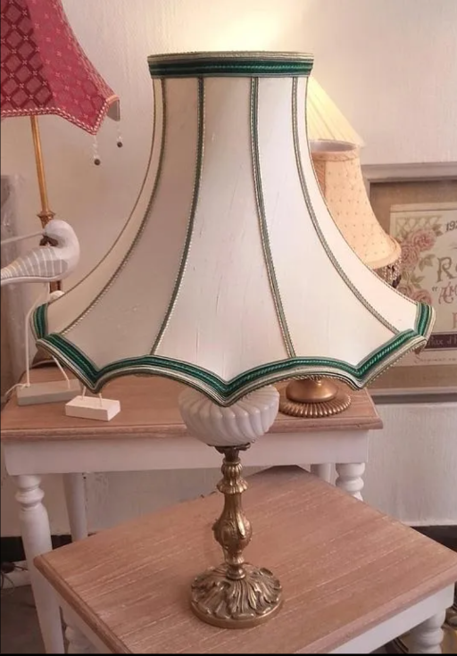 Pagode soie cintrée 10 festons inversés