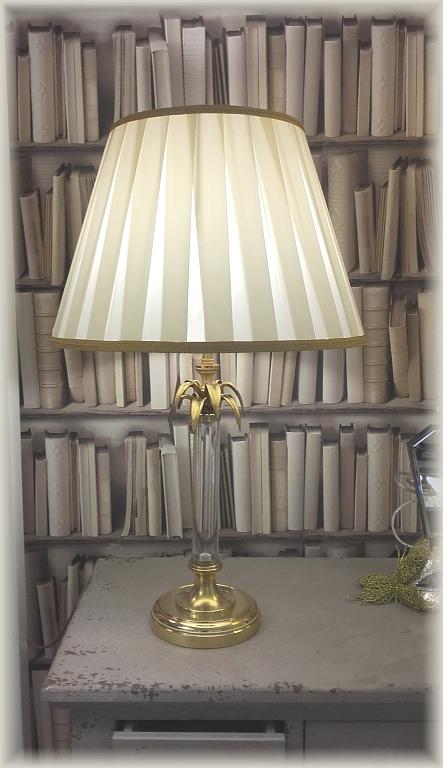 Abat-jour plissé espacé