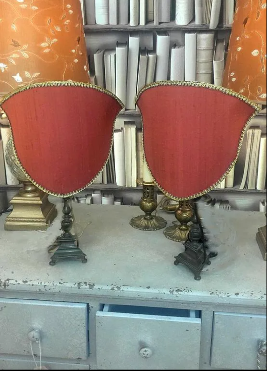 Ecrans triangulaires soie