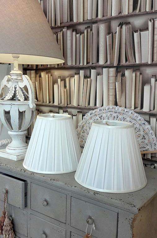 Abat-jour plis anglais