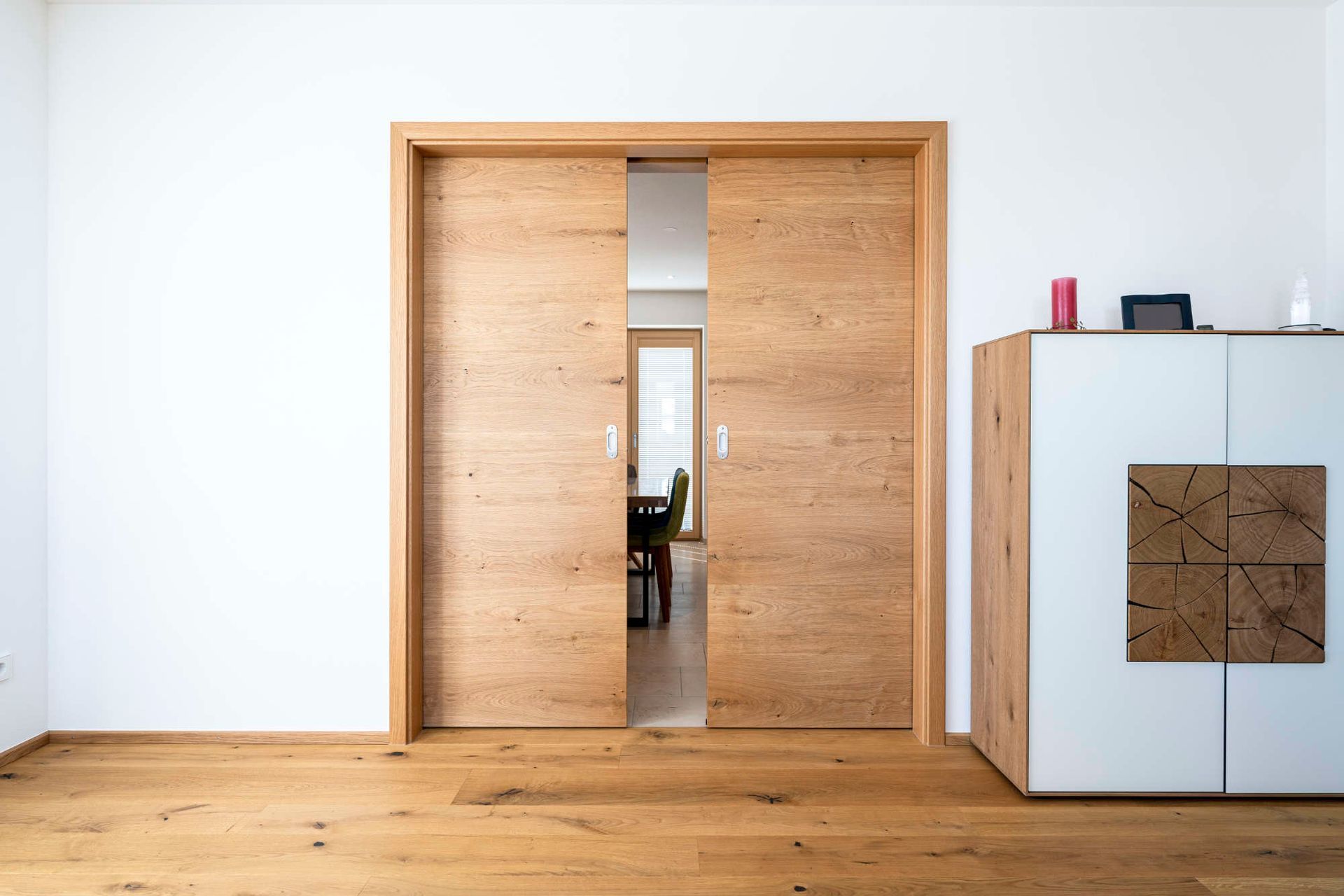 Bau von Schiebetüren