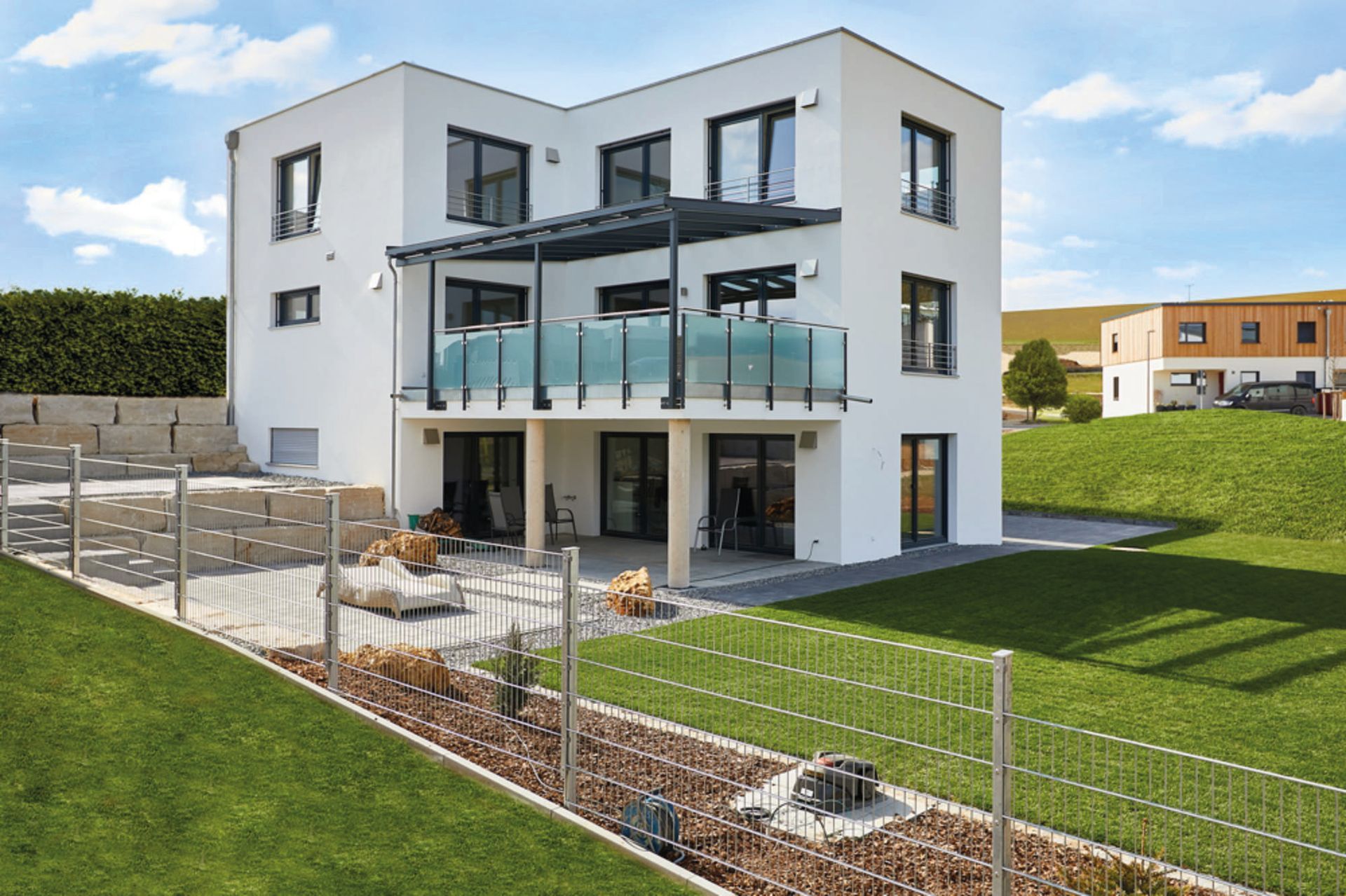 Bau von Häusern und Wohnungen für Privatkunden