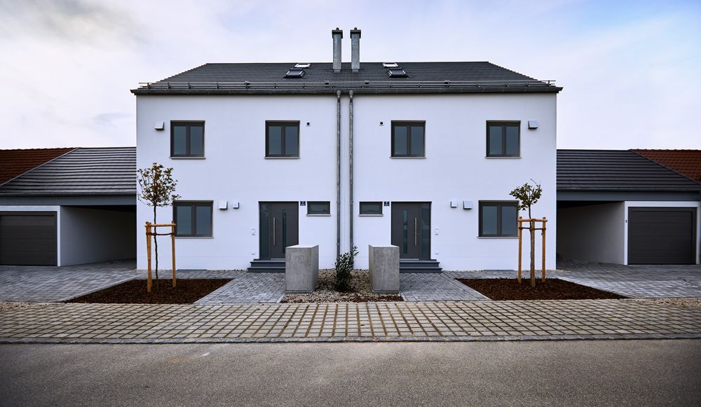 Bau von Häusern und Wohnungen für Mehrfamilienhäuser