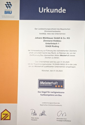 Deutsches Urkundezeugnis mit blauem Kopf, weißem Hauptteil und Unterschriften am unteren Rand