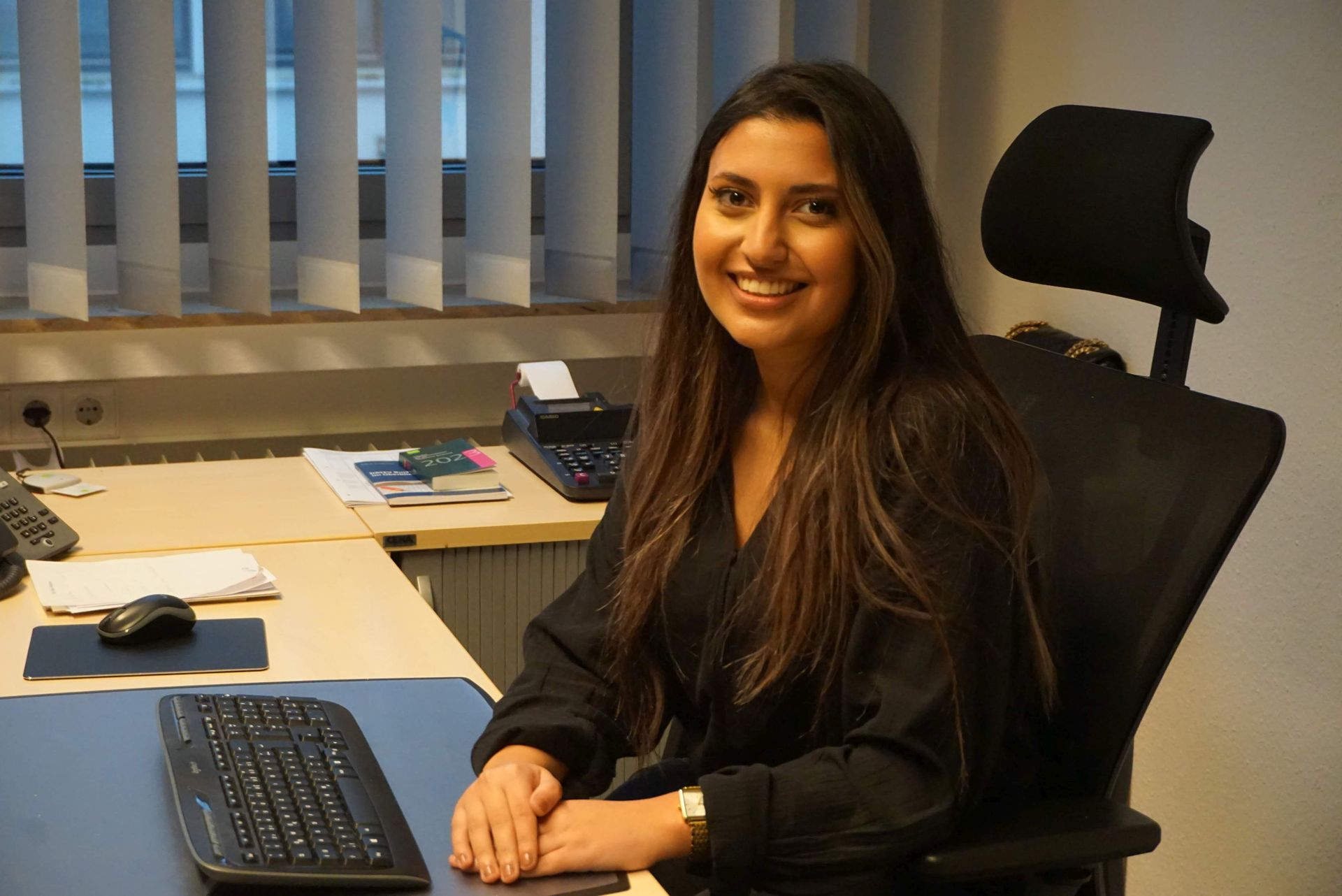 Mersa Sönmezcicek, Auszubildende zur Steuerfachangestellten