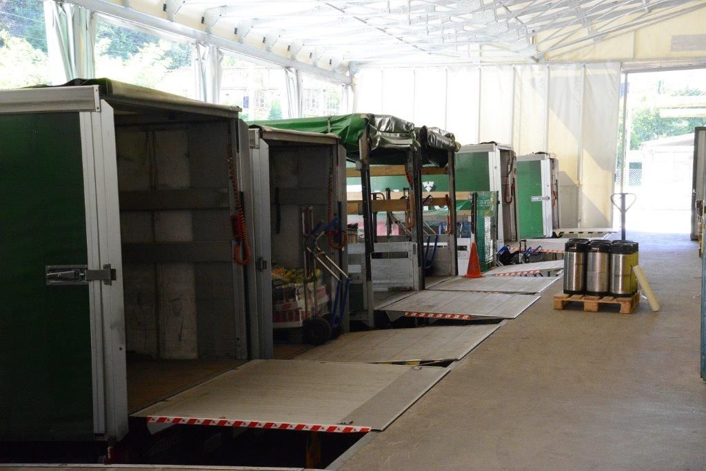 Magazzino Brughera - Carico e scarico bibite