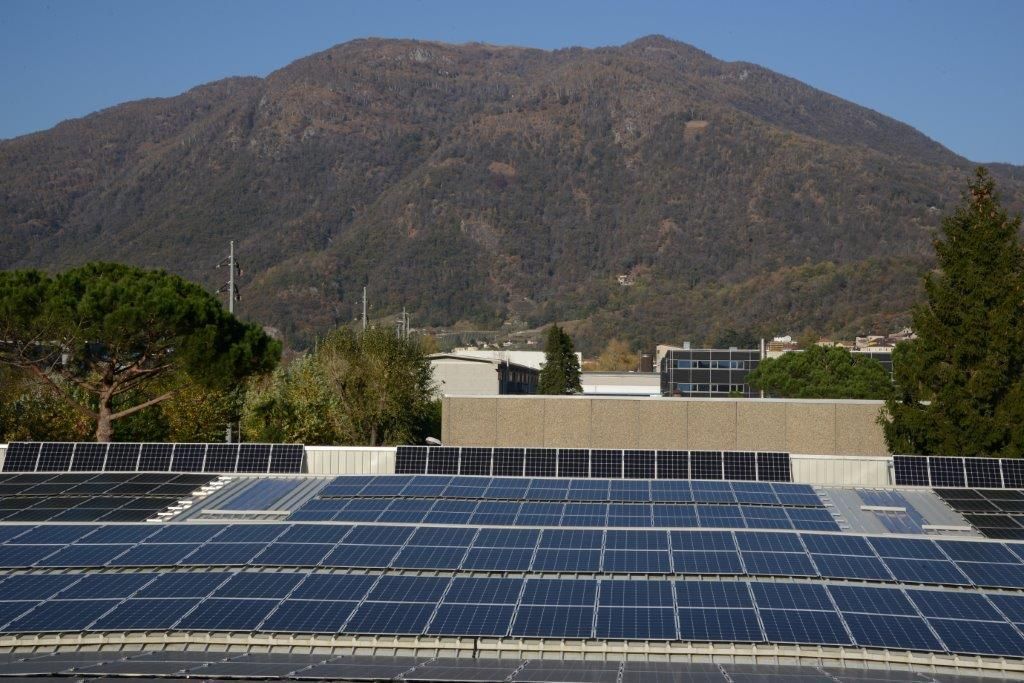 Magazzino Brughera - Pannelli solari