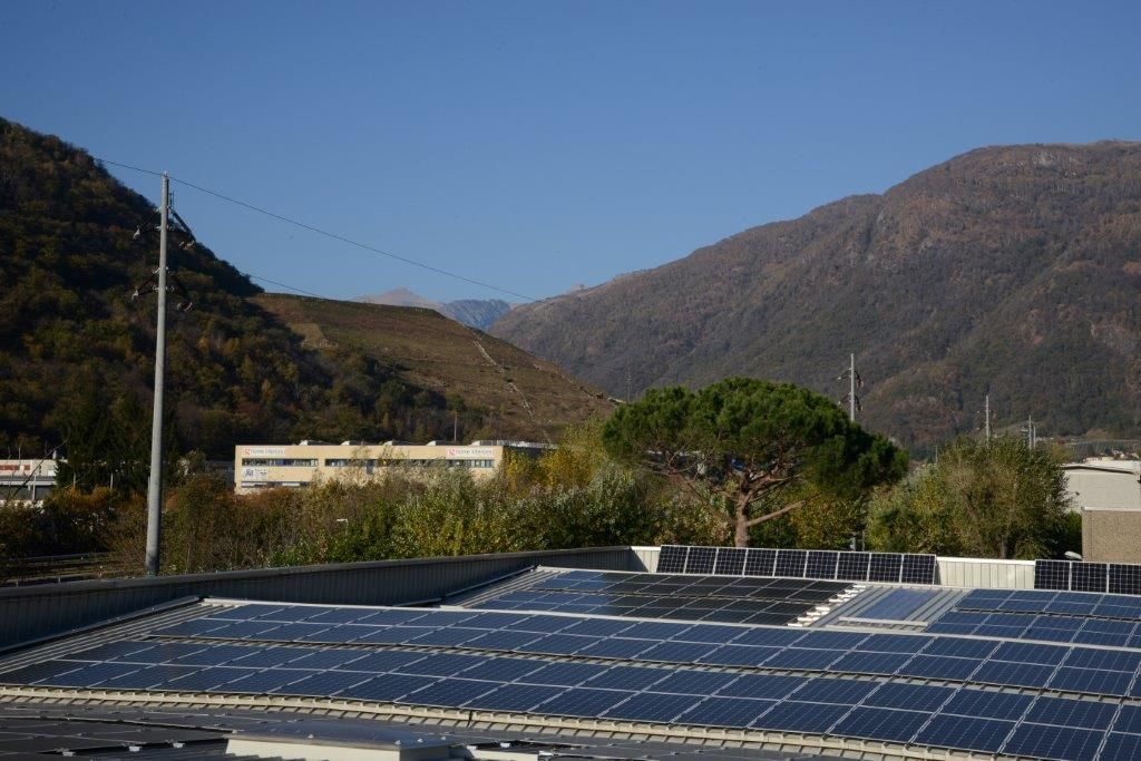 Magazzino Brughera - Pannelli solari