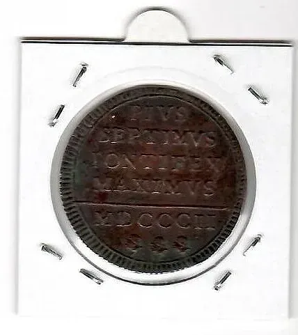 MONEDA VATICANO 1802