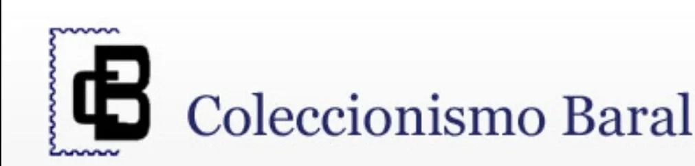 Un logotipo en blanco y negro para coleccionismo baral