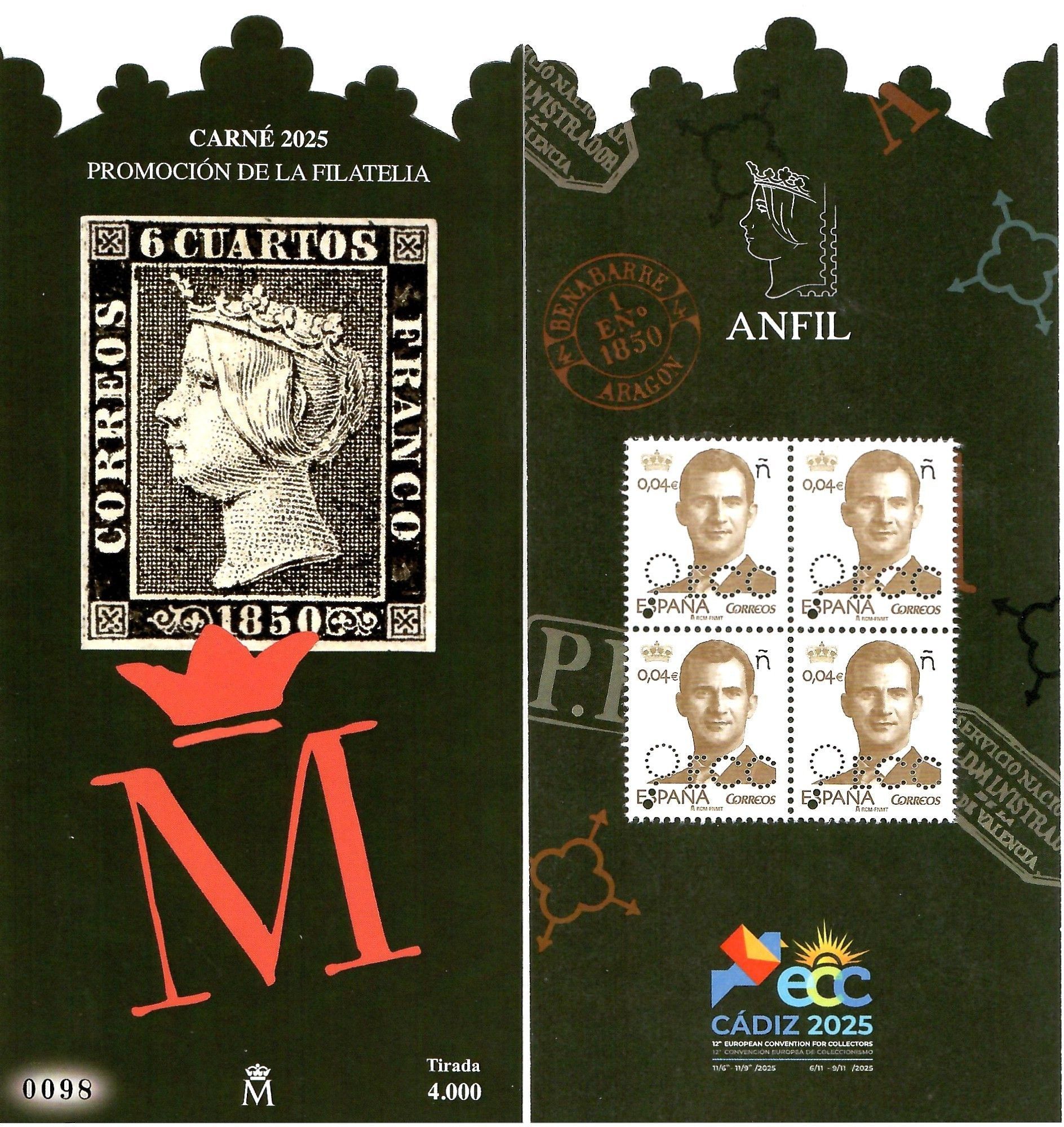 Carnet de Promoción de la Filatelia 2025