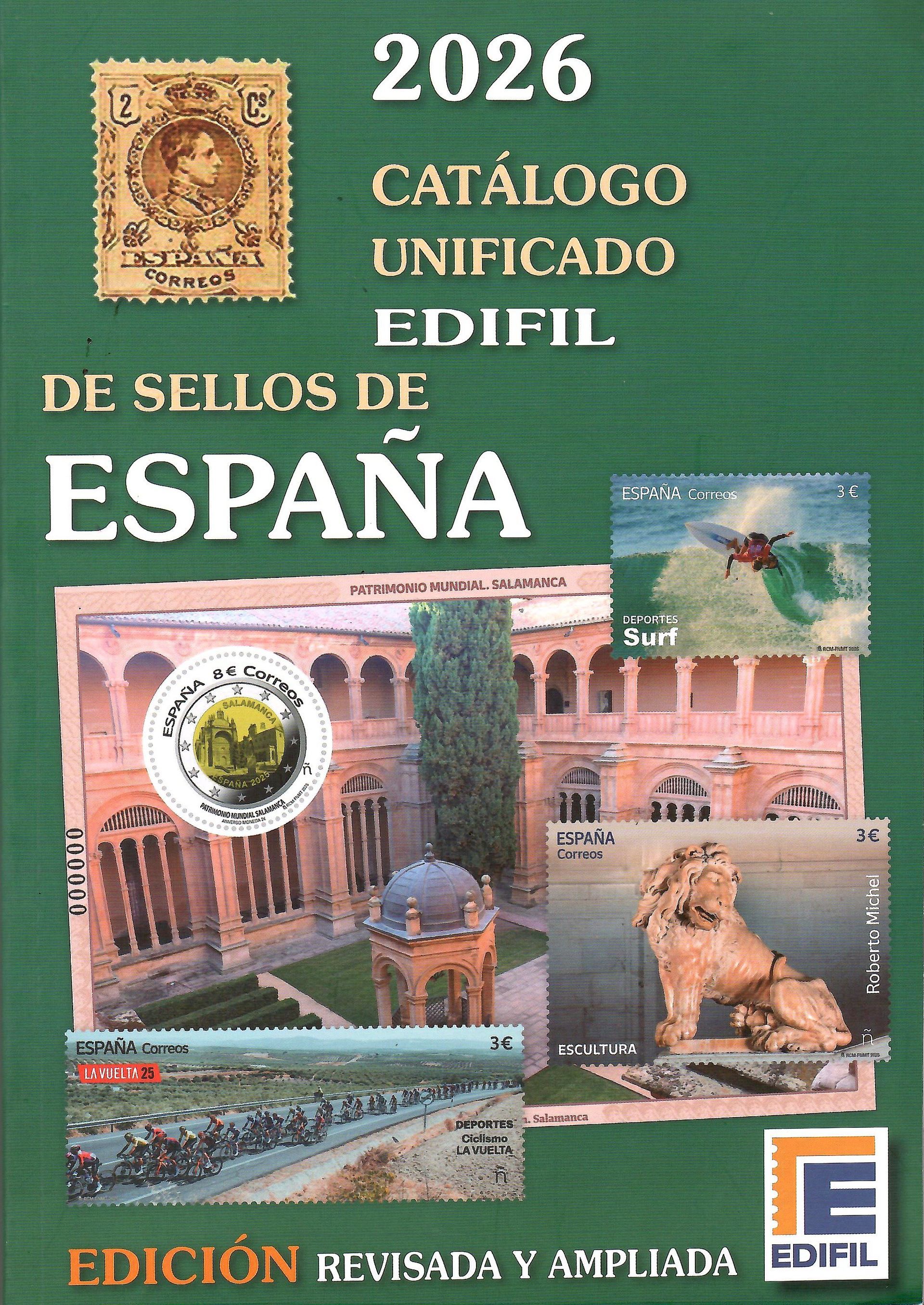 CATALOGO SELLOS ESPAÑA Y COLONIAS 2026